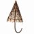 Guarda Chuva Decorativo de Vime Para Portas e Parede - Coleção Rustic - Ref 1012793 Cromus - Imagem 1