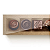 Caixa Retangular Kraft com Tampa PVC Para 10 Doces 39x6x4cm com 10 Unidades - Ref 13003188 Cromus - Imagem 2