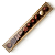 Caixa Retangular Kraft com Tampa PVC Para 10 Doces 39x6x4cm com 10 Unidades - Ref 13003188 Cromus - Imagem 3