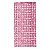 Cortina Metalizada Quadrada Rosa Metal 2x1mts - CCS Decorações - Imagem 1