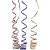 Serpentina de Papel Colorida - 20 Rolos de 10 Mts cada - CCS Decorações - Imagem 1