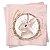 Guardanapo de Papel Decorado Páscoa Coelha Serena com Flores 32,5x32,5 com 20 Folhas - Ref 19000634 Páscoa Cromus - Imagem 1