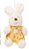 Mini Coelho de Pelúcia Poá Amarelo 10cm - Coleção Mint - Ref 1827216 Páscoa Cromus - Imagem 1