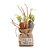 Saco Decorativo com Cenouras Feliz Páscoa 35x15cm - Coleção Terracota - Ref 1016048 Páscoa Cromus - Imagem 1