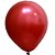 Balão de Látex 9 Polegadas Cromado Vermelho com 25 Unidades - Art Latex - Imagem 1