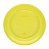 Prato Descartável de Plástico Neon Amarelo 15cm com 10 Unidades - Bello - Imagem 1