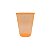 Copo Descartável de Plástico Neon Laranja 180ML com 40 Unidades - Bello - Imagem 1