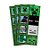 Adesivo Quadrado Grande Minecraft 6x6cm com 24 Unidades - Ref 113733.6 Regina(out) - Imagem 1