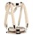 Porta Vela com Base e Borda de Metal e Alça de Sisal 39cm - Coleção Lanternas - Ref 1593237 Cromus - Imagem 1