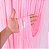 Cortina Decorativa Fosca Rosa Bebê 1X2m- CCS Decorações 7908267354795 - Imagem 1