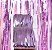 Cortina Decorativa Metalizada Lilas 1x2cm - CCS Decorações - Imagem 1