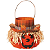 Cesta de Abobora 35x22cm - Festa Halloween - Ref 1413381 Cromus - Imagem 1