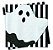Guardanapo de Papel Decorado Fantasminha 24,5x24,5 com 20 Folhas - Halloween Ref 29001411 Cromus - Imagem 1