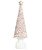 Pinheiro de Resina Nevado Branco e Rosa 36x11x11cm - Coleção Classiques - Ref 1209260 Cromus - Imagem 1