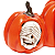Trio de Abóboras com Caveira e Led 19x44cm - Ref 29003212 Halloween Cromus - Imagem 4