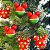 Bola de Natal Mickey Poá Vermelha e Verde 6cm com 6 Unidades Disney - Ref 1350808 Cromus - Imagem 11