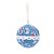 Bola de Natal de Tecido Jeans 8cm com 1 Unid - Ref 1616641 Cromus - Imagem 1