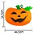 Painel Decorativo de E.V.A Abobora Cute - Halloween - Ref 205164 Piffer - Imagem 2