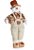 Boneco de Neve em Pé com Presente 60cm - Coleção Hawaii - Ref 1412525 Cromus - Imagem 1