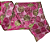 Fita Aramada de Natal Voal com Bolas de Glitter Pink e Verdes 6,3cm x 914cm - Fitas Natalinas - Ref 1213982 Cromus - Imagem 9
