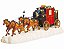 Carruagem de Resina com Cavalos com Luz, Som e Movimento Bivolt - Cenários com Movimento - Ref 1593040 Cromus - Imagem 1