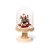 Cupula de Vidro com Base de Resina Papai Noel com Criança no Cavalo de Balanço - Coleção Santa Claus - Ref 1351533 Cromus - Imagem 1