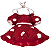 Enfeite Para Pendurar Vestido Minnie Vermelho com 1 Unidade - Natal Disney - Ref 1751470 Cromus 17909107858074 - Imagem 4