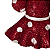 Enfeite Para Pendurar Vestido Minnie Vermelho com 1 Unidade - Natal Disney - Ref 1751470 Cromus 17909107858074 - Imagem 6