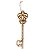 Enfeite de Pendurar Chave Ouro com 1 Unidade - Ref 1361758 Cromus - Imagem 1