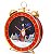 Despertador Decorativo de Parede Papai Noel Chuva de Neve 54cm - Ref 1200405 Cromus Natal - Imagem 1