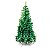 Árvore de Natal Verde 2,10cm PortoBelo 900 hastes Ref 1715605 Cromus - Imagem 1