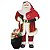 Boneco Papai Noel em Pé com Caixa de Cartas e Saco de Presentes 90cm - Coleção Noeis - Ref 1017119 Cromus - Imagem 1