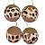 Bola de Natal Estampa Oncinha 10cm Jogo com 6 Un - Bolas Natalinas - Ref 1519368 Cromus - Imagem 3
