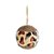 Bola de Natal Estampa Oncinha 10cm Jogo com 6 Un - Bolas Natalinas - Ref 1519368 Cromus - Imagem 1