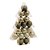 Bolas de Natal Fosca, Brilho e Glitter Prata 5cm Jogo com 17un - Bolas Natalinas - Ref 1213395 Cromus - Imagem 1
