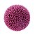 Bolas de Natal Rosa Claro Crunch 6cm Jogo com 6Un - Bolas Natalinas - Ref 1419774 Cromus - Imagem 1