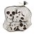 Enfeite Caveiras Cranio Halloween com 6 Unidades - Halloween _ Ref 29003601 Cromus - Imagem 2