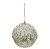 Bolas de Natal Verde Claro com Pedrarias 8cm Jogo com 6Un - Bolas Natalinas - Ref 1924258 Cromus - Imagem 1