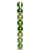 Bolas de Natal Tubo Lisa, Mate e Glitter Verde Claro 7cm Jogo com 8Un - Bolas Natalinas - Ref 1613088 Cromus - Imagem 1