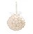 Bolas de Natal Branca com Floco 10cm Jogo com 4Un - Bolas Natalinas - Ref 1592354 Cromus - Imagem 1