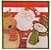 Guardanapo de Papel Decorado Natal Papai Noel e Amigos 32,5x32,5cm com 20 Folhas - Ref 1595382 Cromus - Imagem 1