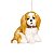Enfeite Pendurar Cachorro Cocker Sentado 15cm - Natal Pet Mania - Ref 1595291 Cromus - Imagem 1