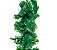 Festão de Natal Aramado Verde com 180 Hastes 2,7mX18cm - Ref 1209907 Cromus - Imagem 2