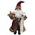 Boneco Papai Noel com Lista e Urso 52cm - Coleção Noeis - Ref 1108010 Cromus - Imagem 1