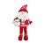 Boneco Papai Noel Sentado Segurando Presente 40cm - Coleção Cinnamon - Ref 1690134 Cromus - Imagem 1