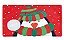 Tapete De Natal Pinguim Vermelho e Branco 45x75cm - Tapetes de Natal - Ref 1020083 Cromus - Imagem 1