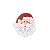 Rosto Papai Noel Luminoso 25cm - Coleção Quadrinhos - Ref 1590289 Cromus - Imagem 1