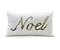 Almofada de Natal Branca Noel Paete Dourado 30x50x20cm - Almofadas de Natal - Ref 1611980 Cromus - Imagem 1