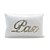 Almofada de Natal Branca Paz Paetê Dourado 30x50x20cm - Almofadas de Natal - Ref 1611984 Cromus - Imagem 1