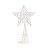 Ponteira Estrela Branca 25x14x5cm - Ponteiras de Árvores - Ref 1923836 Cromus - Imagem 1